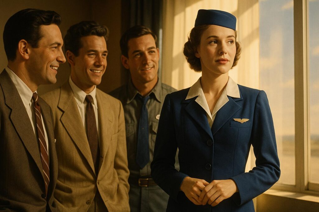 Three Guys Named Mike (1951): Fniss, flyg och fria val i 50-talets charmoffensiv