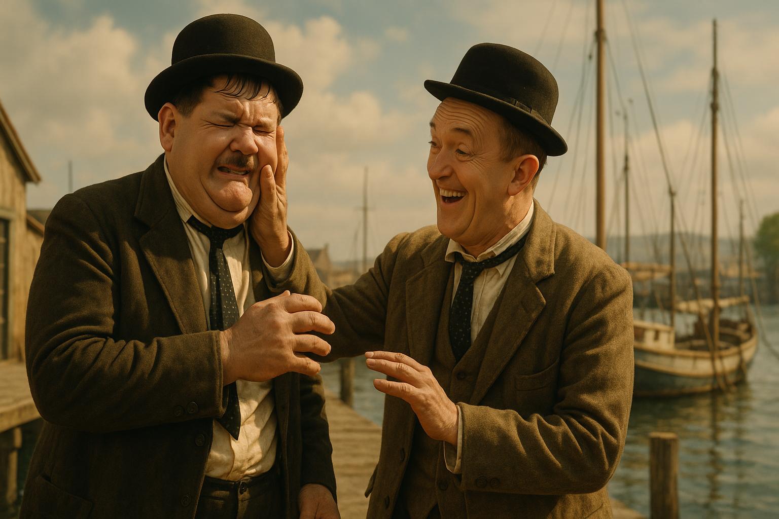 Helan & Halvan i högform – 'Any Old Port!' levererar klassisk komedimagisk kaos