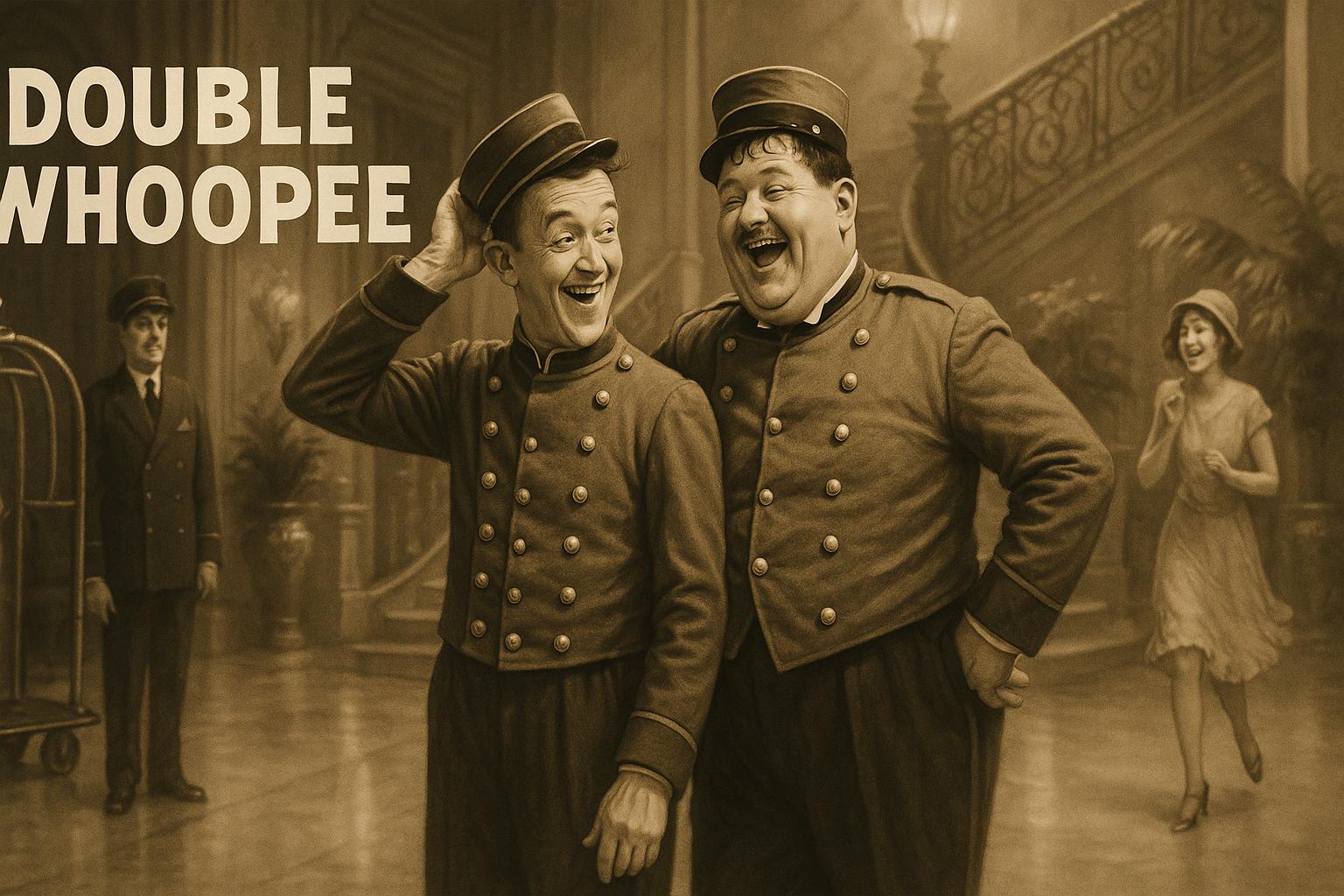 Double Whoopee – Laurel & Hardy i sitt klumpigaste esse!