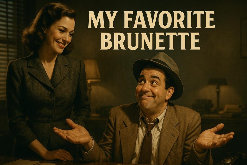 My Favorite Brunette – När Film Noir Möter Fumlig Finess