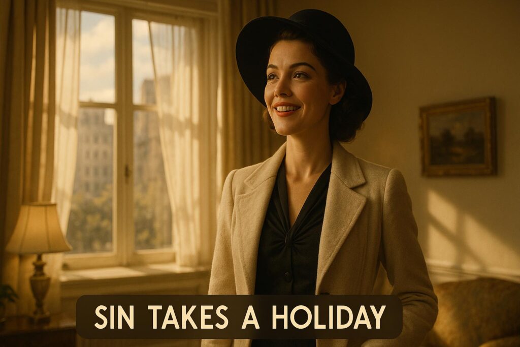 Sin Takes a Holiday: En Pariskryddad Komediklassiker Med Glimt i Ögat
