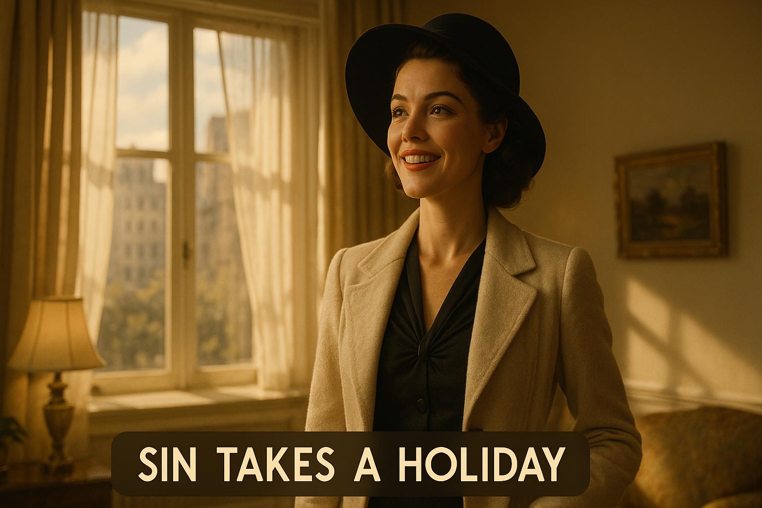 Sin Takes a Holiday: En Pariskryddad Komediklassiker Med Glimt i Ögat
