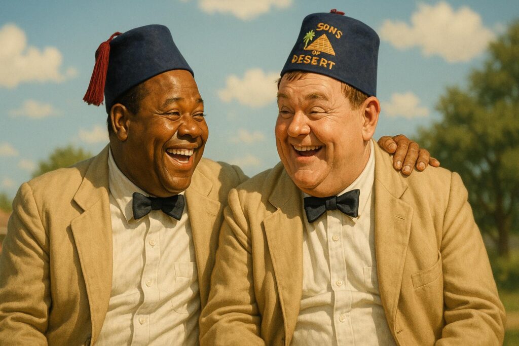 Sons of the Desert: Skrattfest med Laurel och Hardy när vänskap ställs på prov