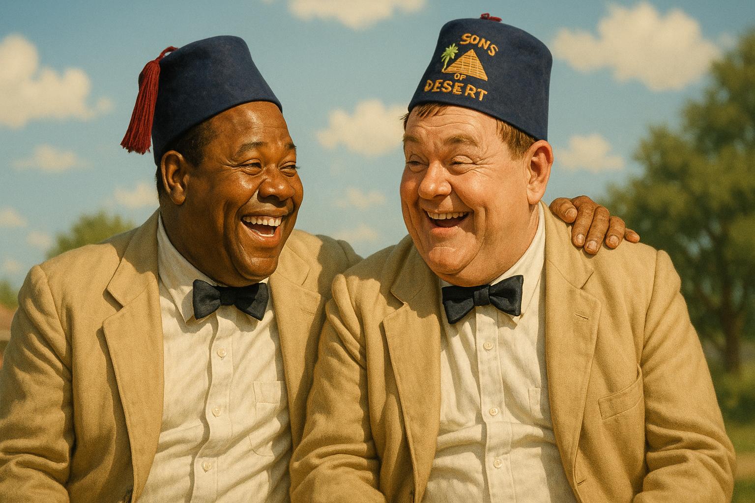 Sons of the Desert: Skrattfest med Laurel och Hardy när vänskap ställs på prov