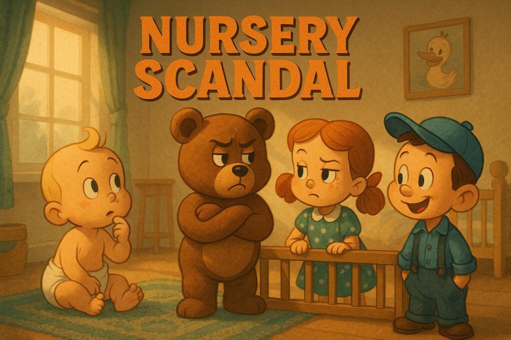 Sagor med skrattgaranti: Nursery Scandal bjuder på barnslig busfest