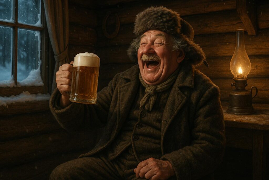 The Fatal Glass of Beer – Yukon-humor när den är som torrast