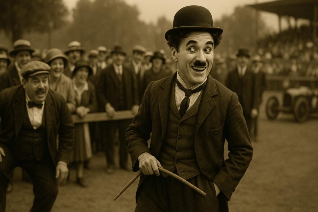 Gentlemen of Nerve – Chaplin på sitt allra fnissigaste!