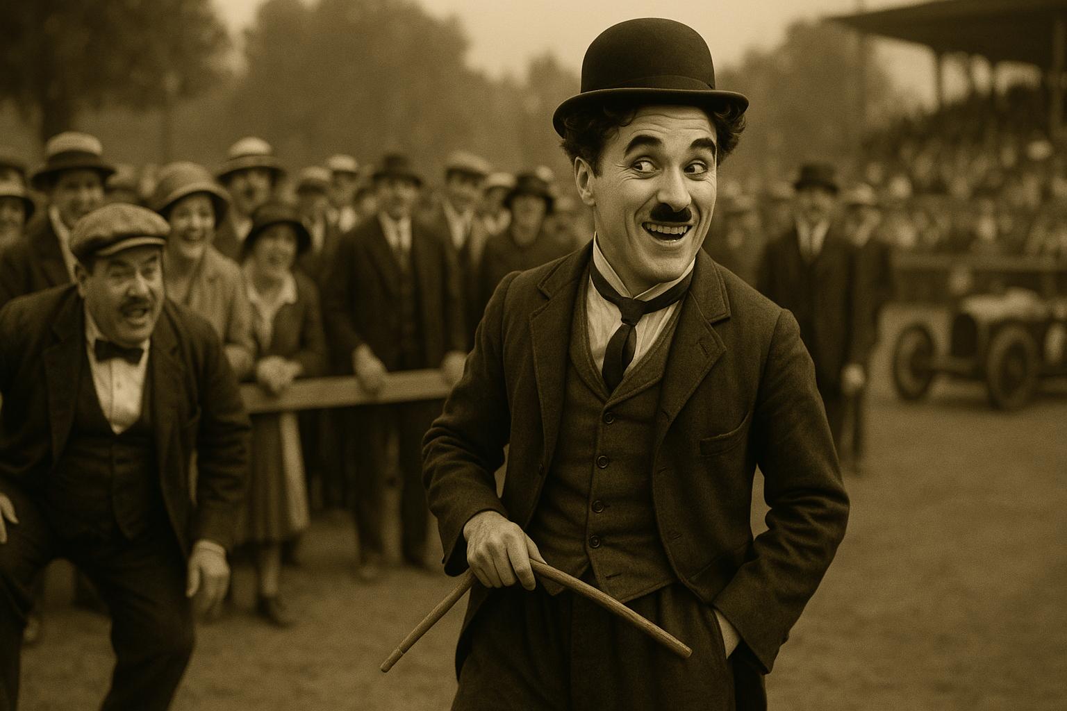 Gentlemen of Nerve – Chaplin på sitt allra fnissigaste!