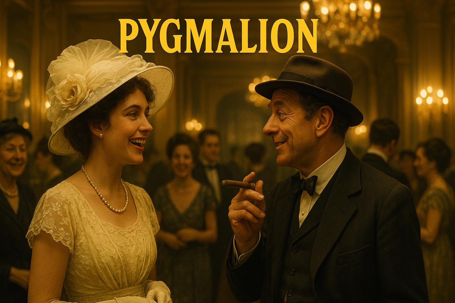 Pygmalion – Från blomsterbänk till salongsgolvet: En klassisk komedi med skärpa och charm