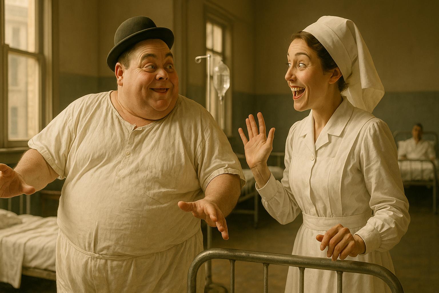 Good Night Nurse – Stumfilmskomedi som sätter fnisset på högvarv Good Night Nurse – Stumfilmskomedi som sätter fnisset på högvarv