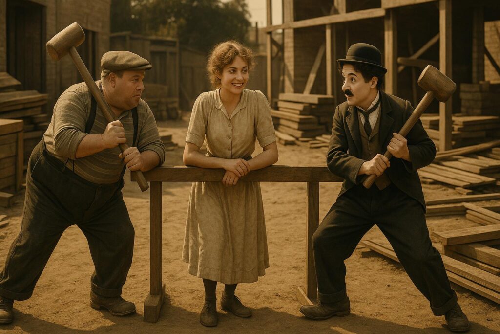 The Fatal Mallet – Chaplins hammarslag mot skrattnerven