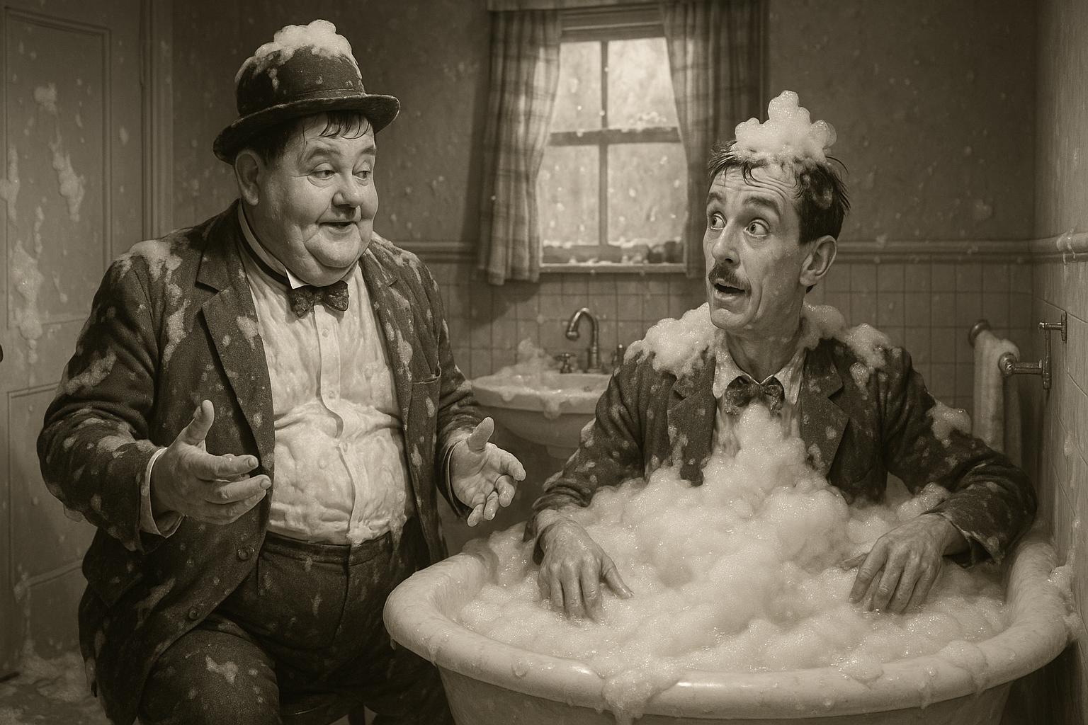 Come Clean – Helan och Halvan i sitt allra bästa slapstick-kaos